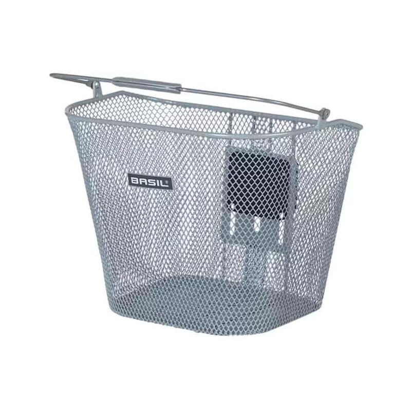 Fietsmand Bremen Kf 14 Liter 26 X 35 X 29 Cm - Zilver (Zonder Houder)