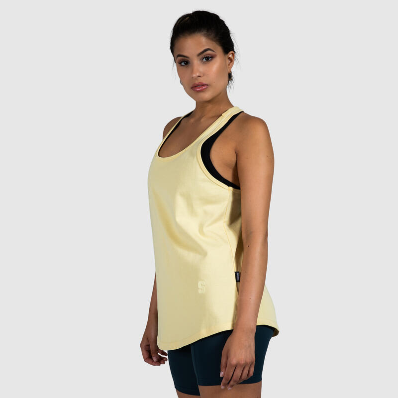 Damen Tank Top Carrissa Gelb für Sport & Freizeit