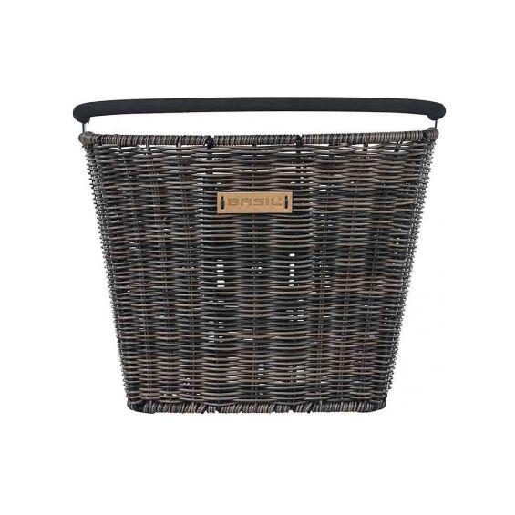 Basil Bremen Rattan Look KF - Panier à vélo - Firs 3/3