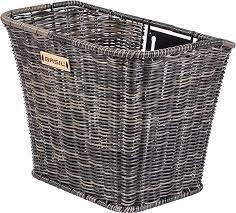 Kosz Rowerowy Bremen Rattan Look Z Uchwytem Na Kierownicę 27 X 35 X 29 Cm