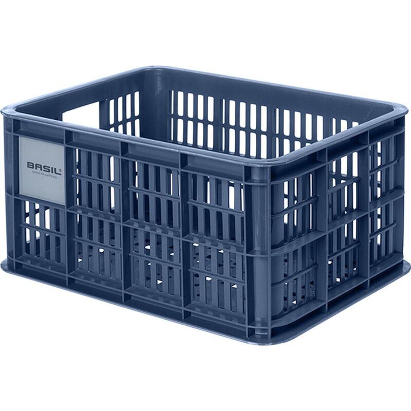 Fietskrat Crate Small - 25 Liter 40 X 29 X 21 Cm - Blauwstone