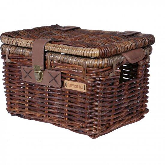 Rotan Fietsmand Denton Small 35 X 24 X 20 Cm - Natuur Bruin