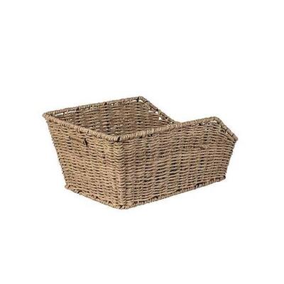 Basil Cento Rattan Look WSL - Fahrradkorb für E-Bikes - Braun