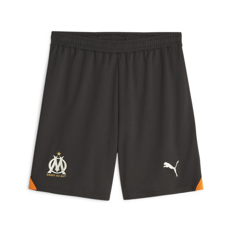 Olympique de Marseille Fußballshorts Herren PUMA Black Rickie Orange