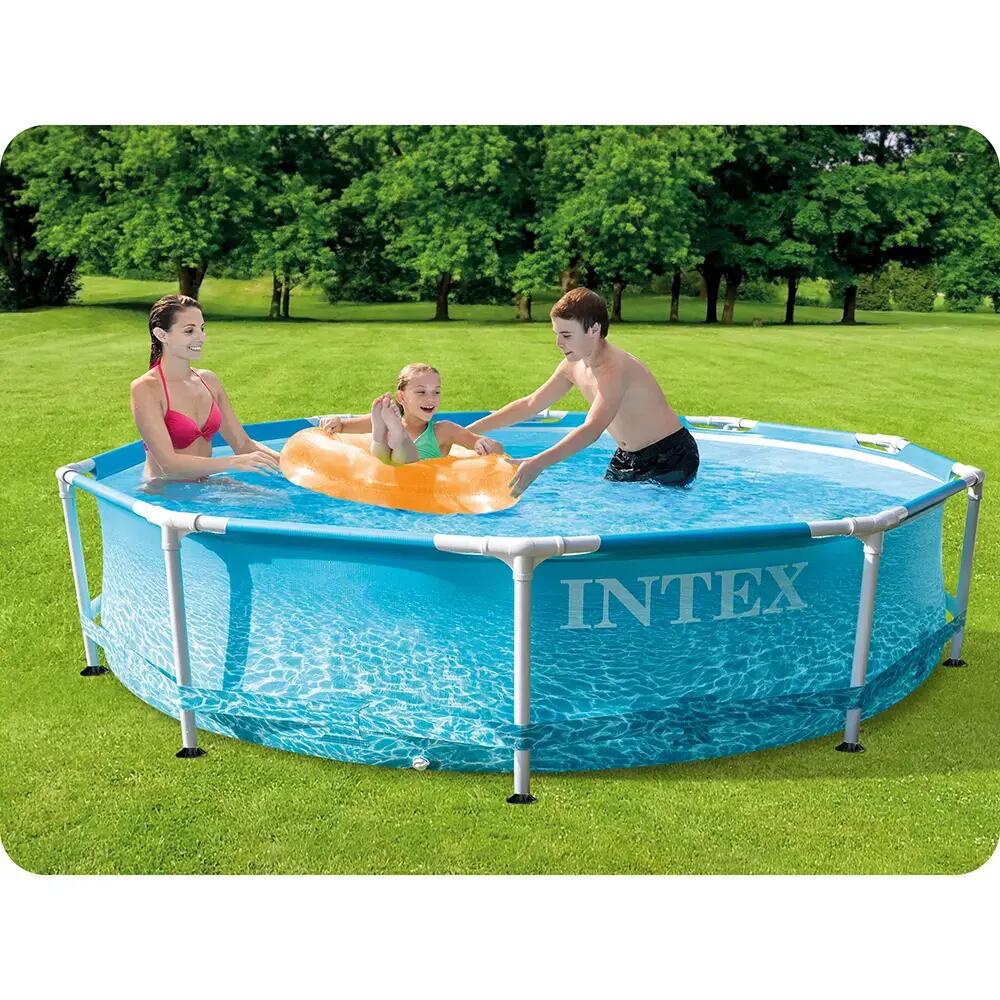 Basen stelażowy do ogrodu Intex 305 x 76 cm zestaw 15w1 3/6