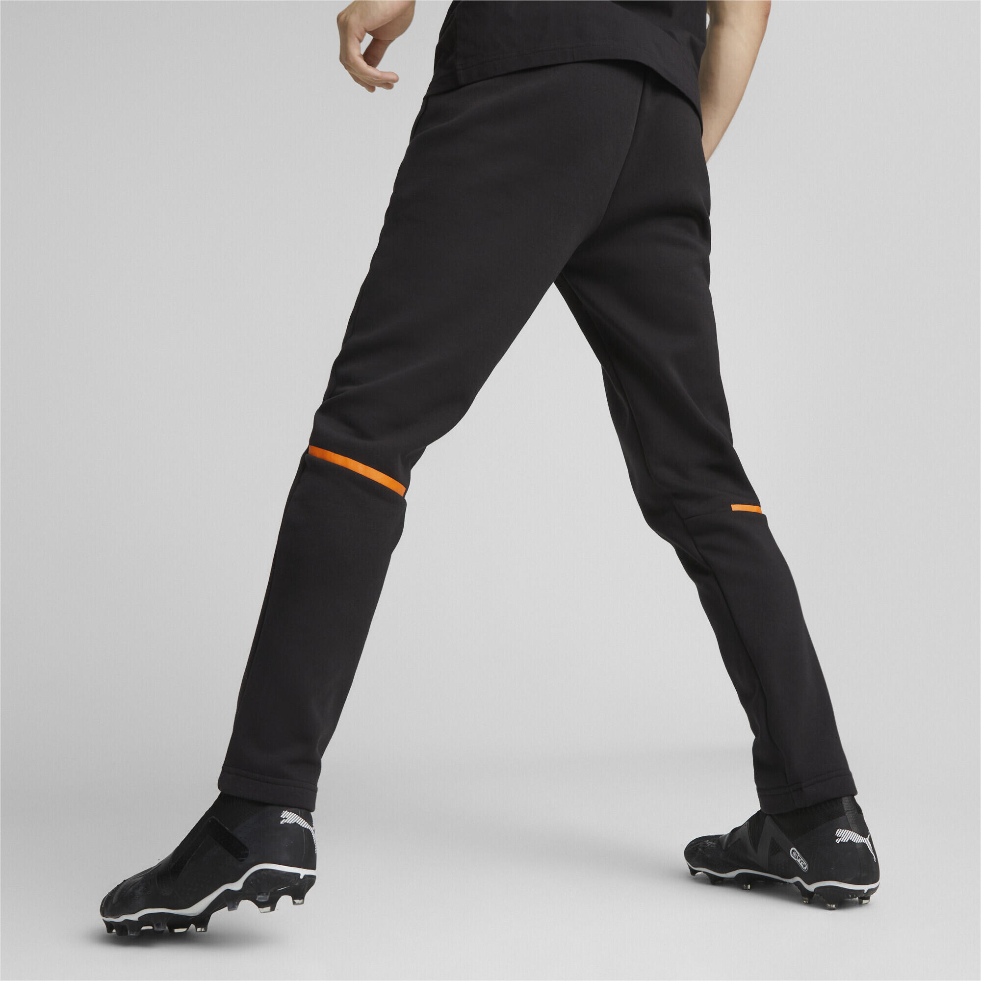 Pantalon de survêtement Casuals Olympique de Marseille PUMA Black Rickie Orange 4/7