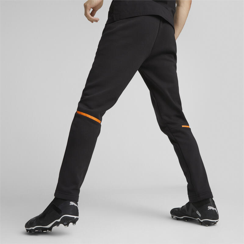 Pantalon de survêtement Casuals Olympique de Marseille PUMA Black Rickie Orange