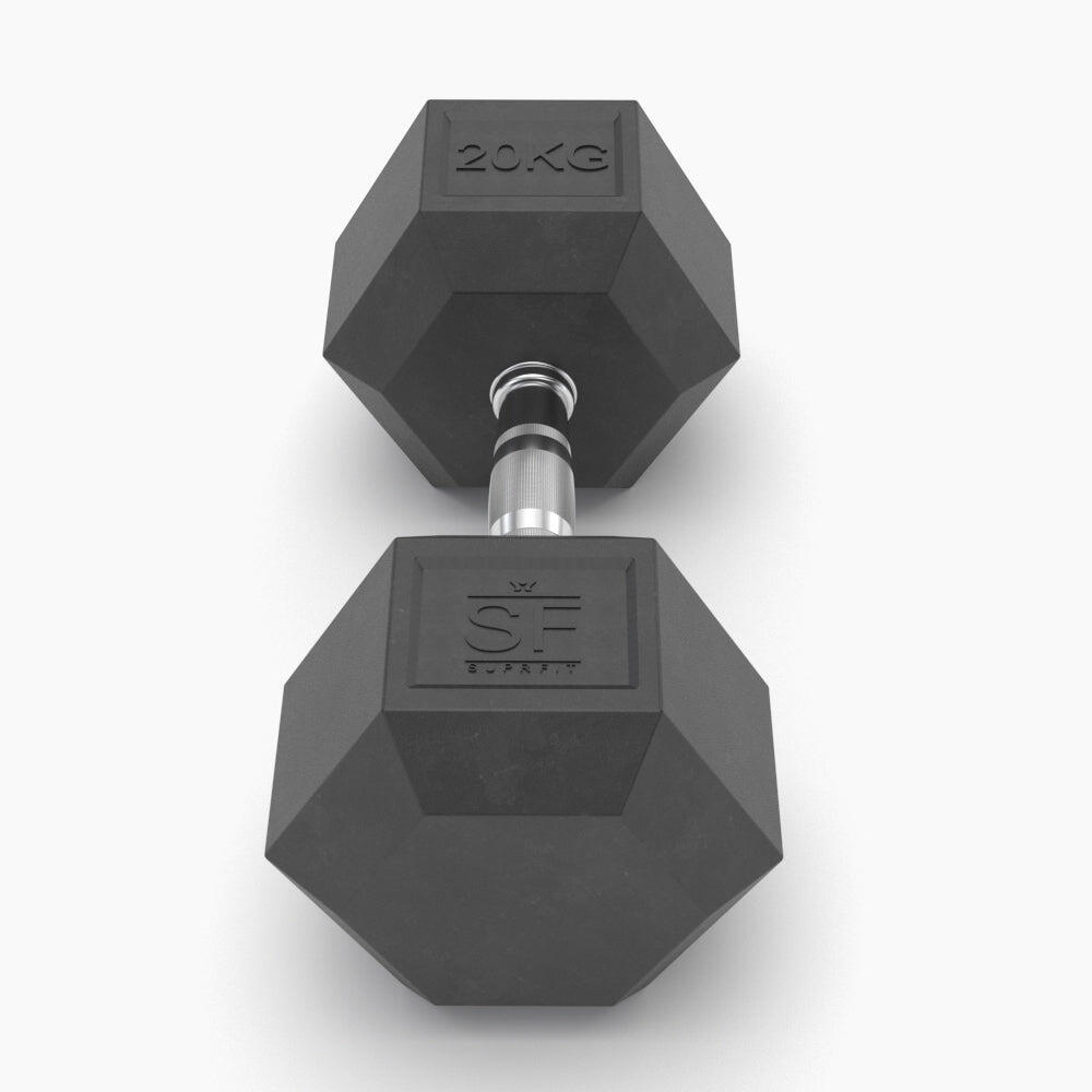 Haltere Hexagonal hex rubber suprfit 1-50kg