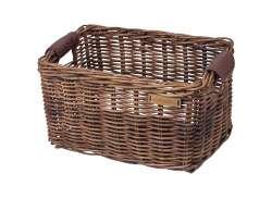 Basil Fahrradkorb Dorset Rattan, Braun 2/4