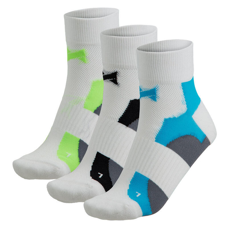 XTREME lange Radsocken Multi schwarz 3-Paar