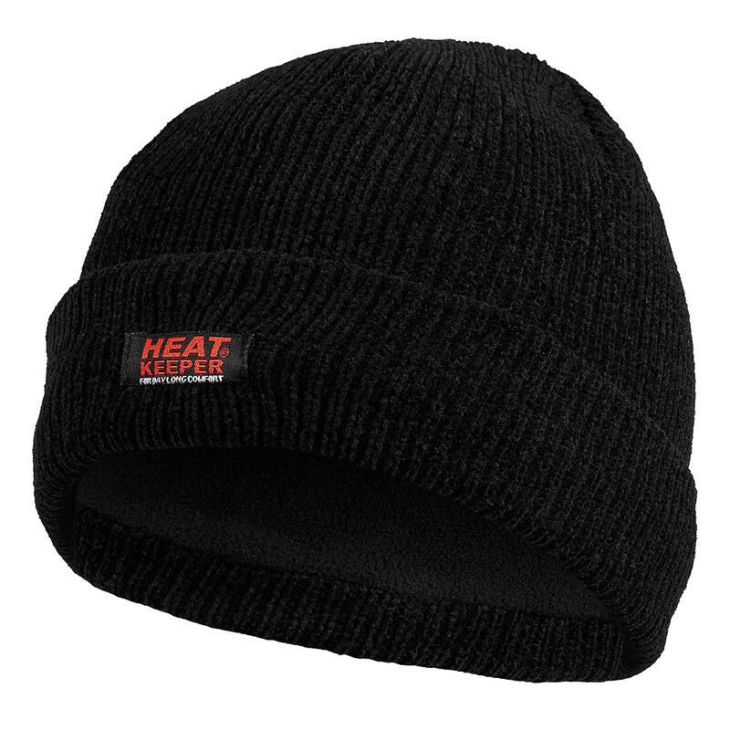 Bonnet thermique Heatkeeper femme noir