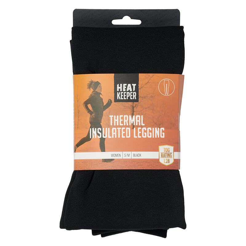 Heat keeper thermo Damen Leggings schwarz 2-PACK