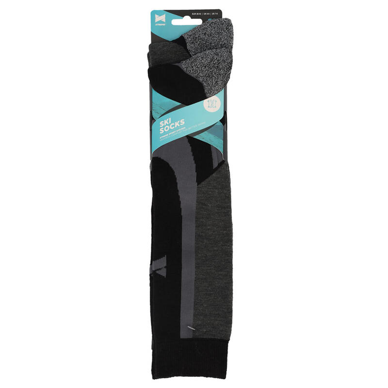 Xtreme - Skisokken Unisex - Multi Navy - 39/42 - 2-Paar - Skisokken Heren -