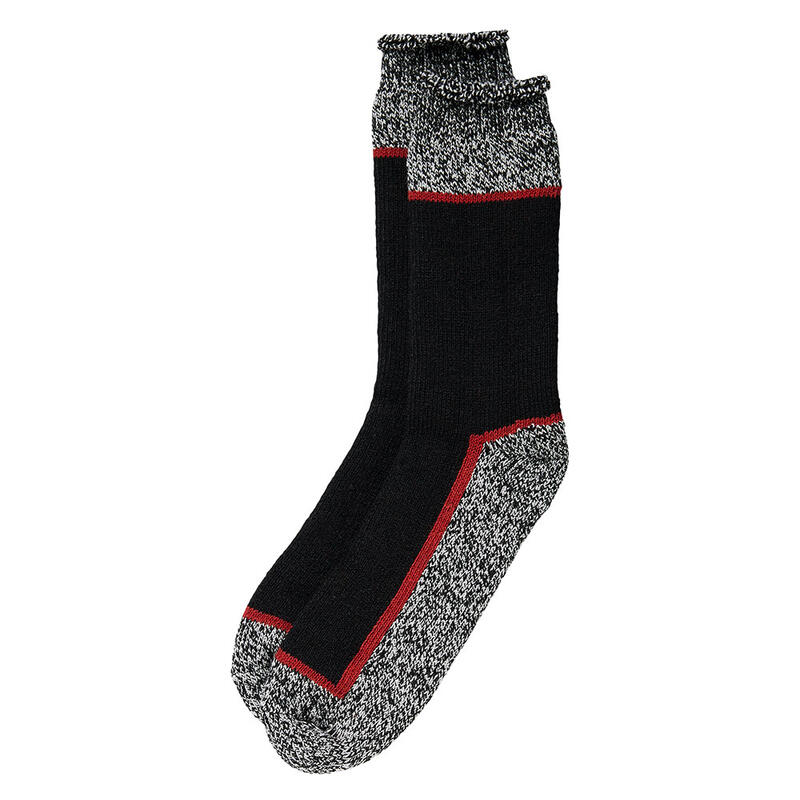 Chaussettes de travail Heatkeeper pour hommes noir 4-PACK