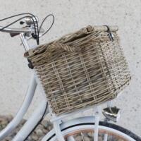 Panier À Vélo Melbourne Large 45 Litres 45 X 33 X 31 Cm - Gris