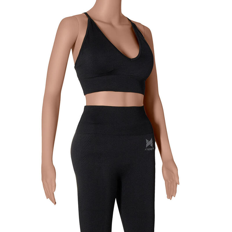 Xtreme - Sport bh dames - Zwart - L - 1-Stuk - Sport bh's