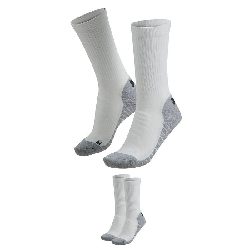 Xtreme - Tennis/Padel sokken - Unisex - Multi wit - 42/45 - 2-Paar -