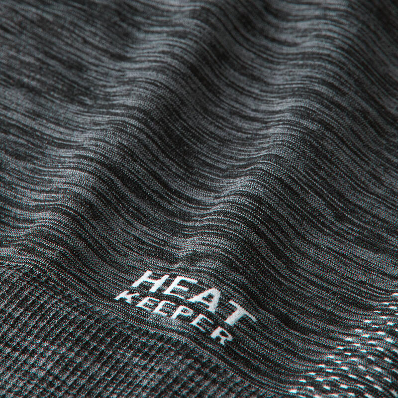 Heatkeeper - Thermoshirt dames - Zwart melange - M - 1-Stuk - Thermo shirt dames