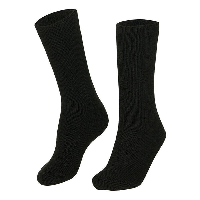 Thermo sokken dames - 4-Paar - Zwart - Hoge dichtheid
