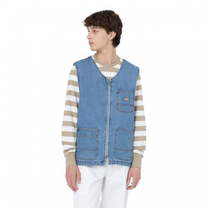 Dickies Denim Vest - Light Wash DICKIES - Decathlon