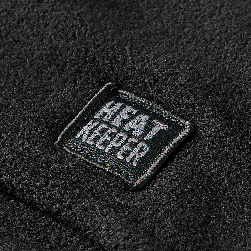 Heat Keeper Thermo polaire cagoule homme noir