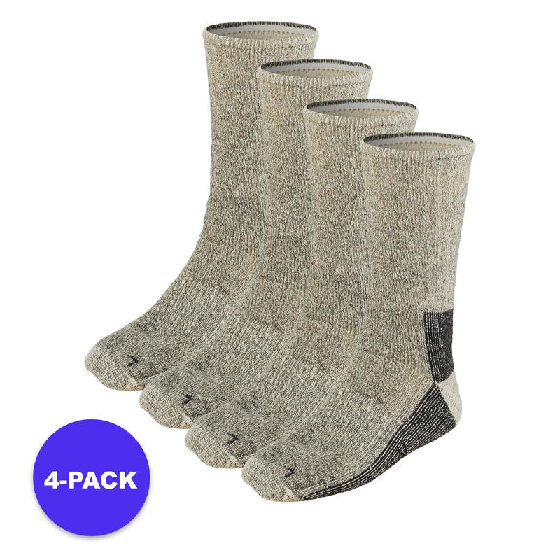 Xtreme - Medium Tracking sokken - Grijs - 31/34 - 4-Paar - Wandelsokken