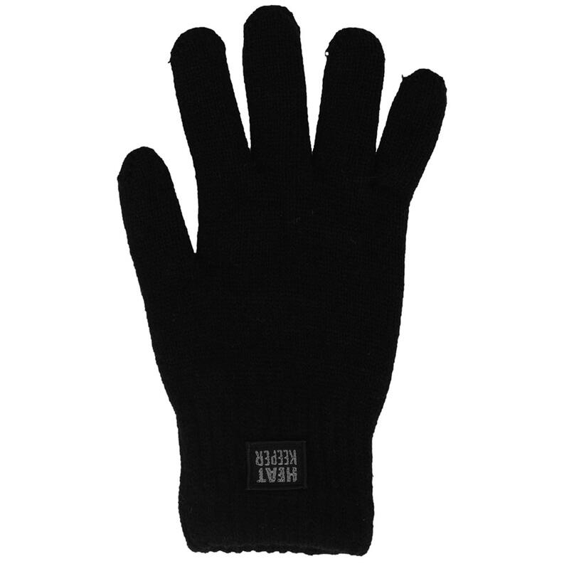 Thermo handschoenen heren - Zwart - 1-Paar - Handschoenen heren winter