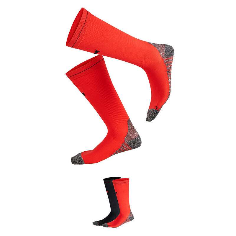 Chaussettes de course Xtreme Rouges (2-pack)
