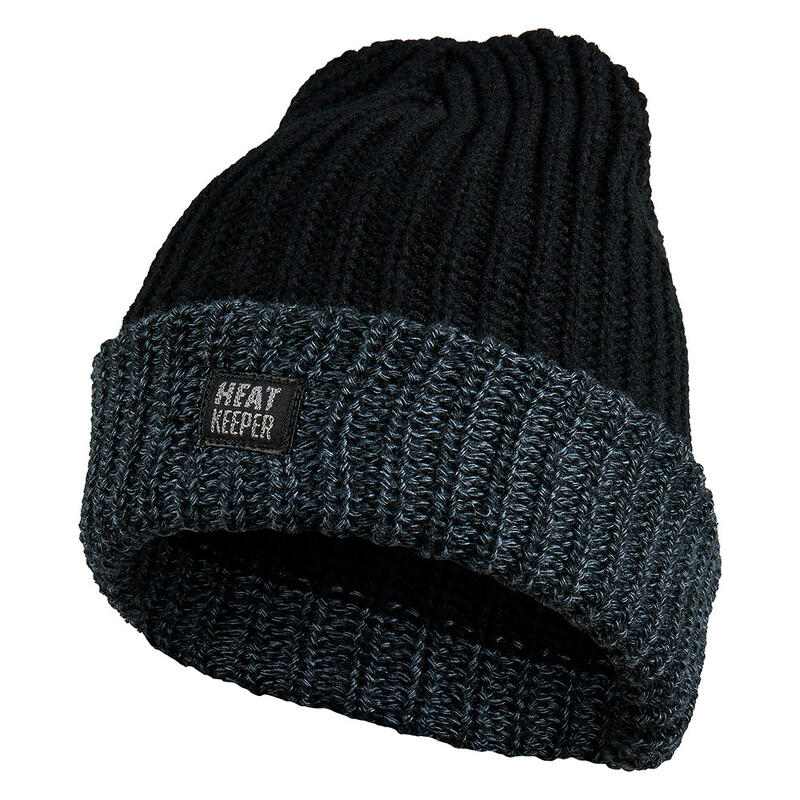 Bonnet homme Heat keeper thermo noir