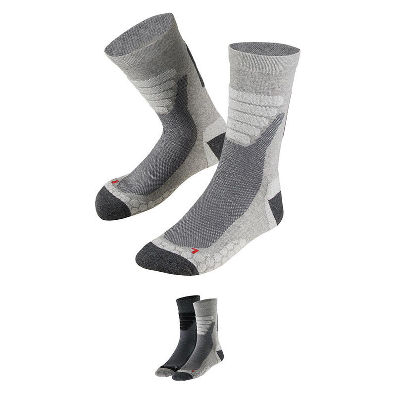 Chaussettes de randonnée Xtreme grises 4-PACK