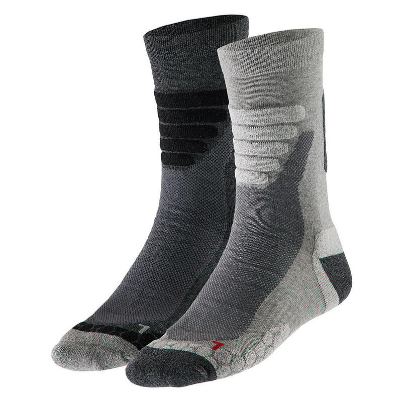Chaussettes de randonnée Xtreme grises 2-PACK