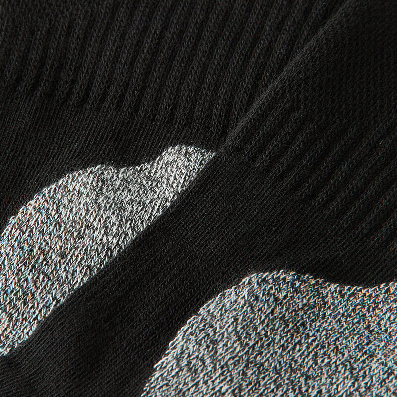 Xtreme - Chaussettes de sport mi-hautes - Unisexe - Paquet de 4 - Noir -