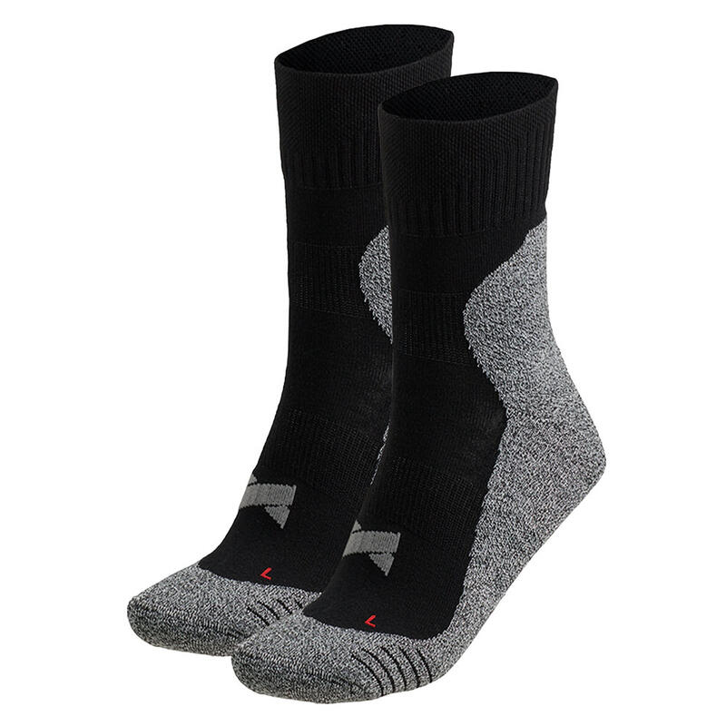 Xtreme – Halbhohe Sportsocken – Unisex – 4er-Pack – Schwarz – 45/47 –