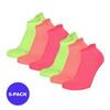 Xtreme - Fitness Sneakersokken - 6-Pack - Multi Neon - 35/38 - Unisex -