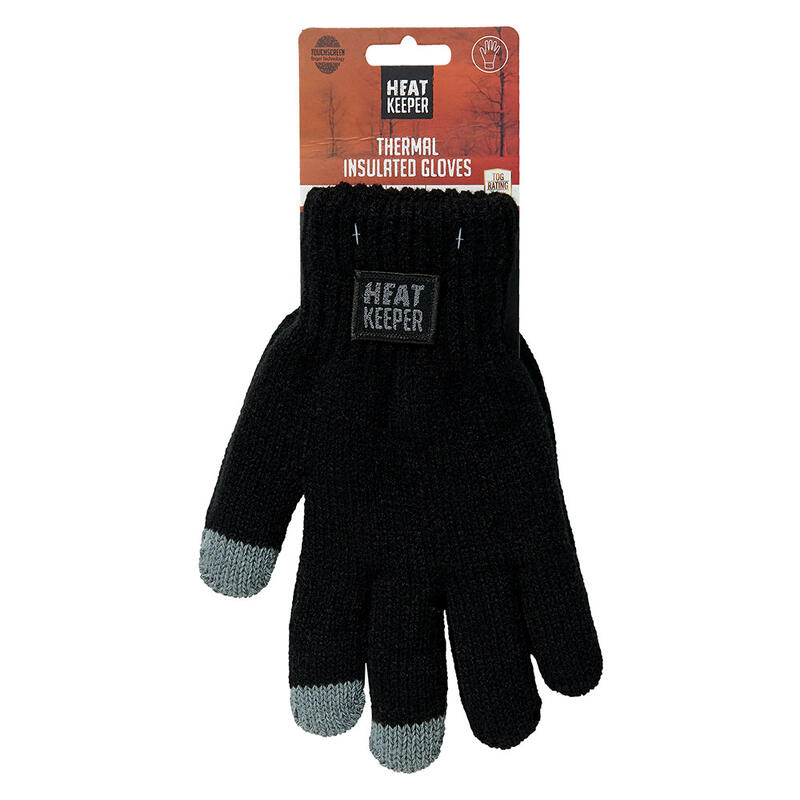 Thermo handschoenen met I-touch - Zwart - 1-Paar - Handschoenen touchscreen
