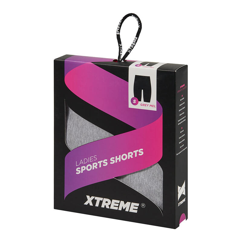 Xtreme - Sport shorts dames - Antraciet - M - 1-Stuk - Shorts dameskleding