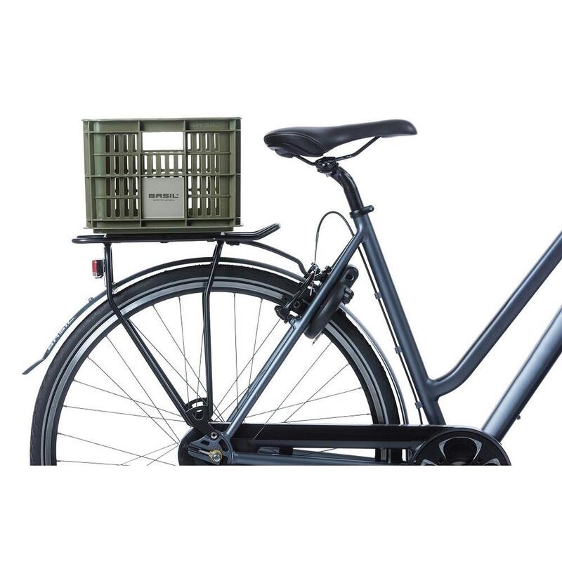 Panier À Vélo Crate Small 17.5 Litres 29 X 39 X 20 Cm - Moss Vert