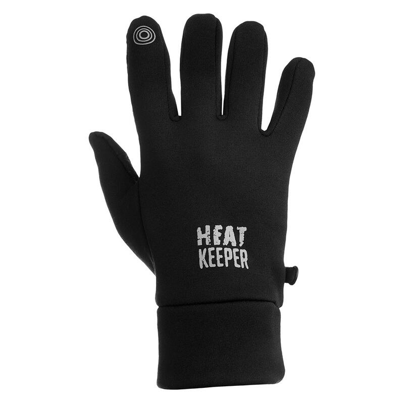 Heatkeeper - Thermo-Sporthandschuhe Herren - S/M - Schwarz - 1 Paar - Handschuhe