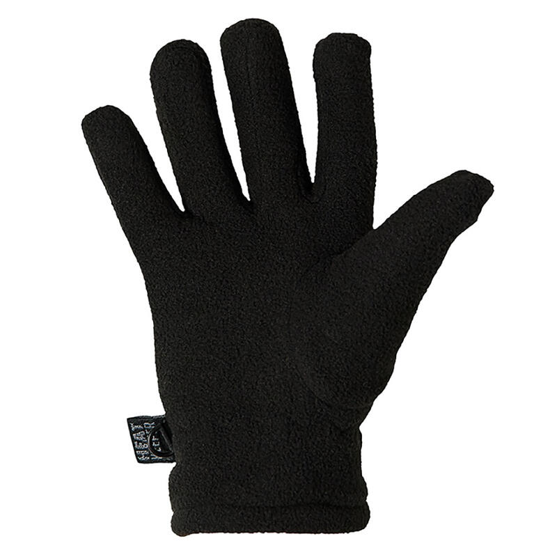 Thermo handschoenen kinderen - Zwart - 1-Paar - Fleece/thinsulatie -