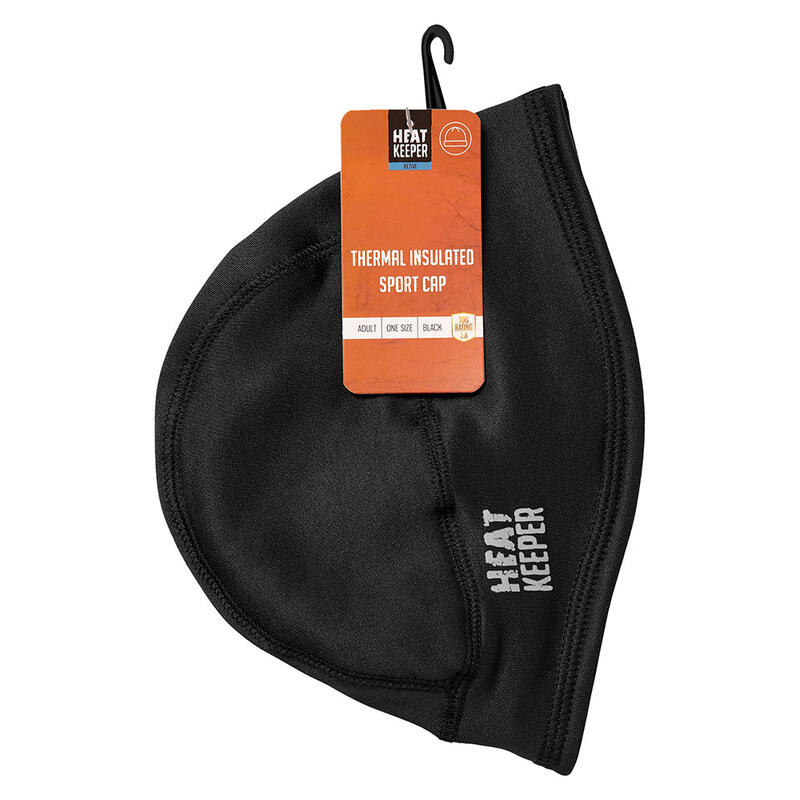 Bonnet de sport thermique Heat Keeper noir