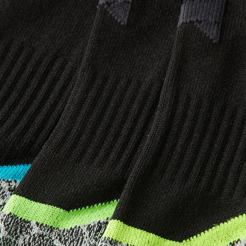 Xtreme Chaussettes de course mi-hauteur 3 paires Multicolore Noir