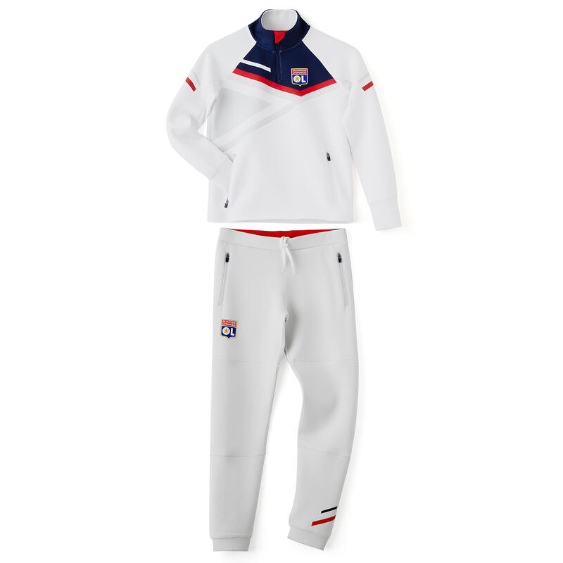 Ensemble Entraînement Boost Gris et Blanc Enfant