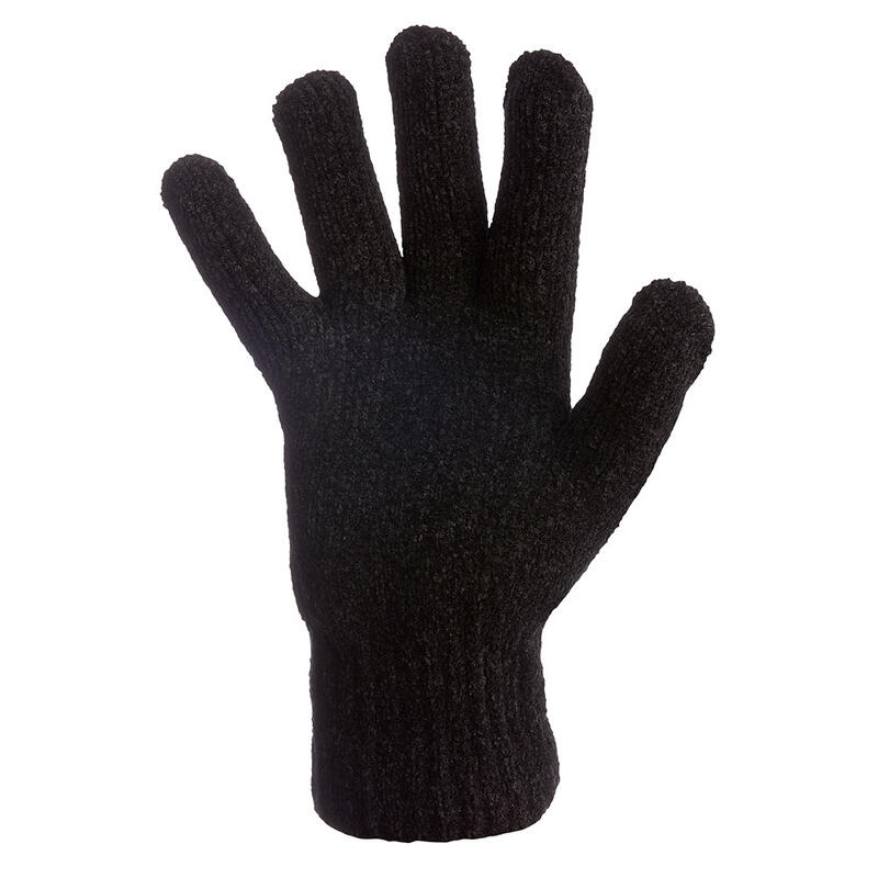 Gants femme Heatkeeper chenille noir