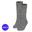 Thermo sokken dames - 2-Paar - Medium Grijs - Hoge dichtheid