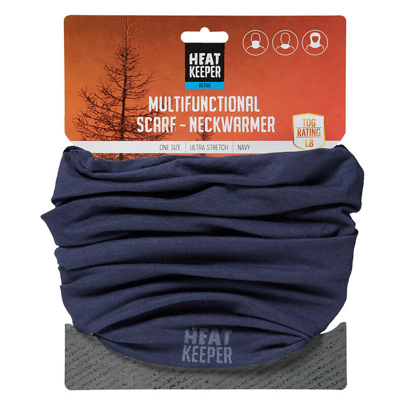 Heatkeeper - Schal/Halswärmer Herren - Multifunktional - Marineblau -