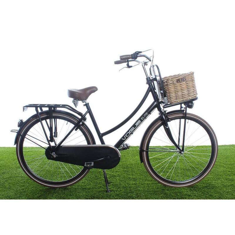 Panier À Vélo En Rotin Brisbane Medium 23 Litres 39 X 27 X 22 Cm - Gris