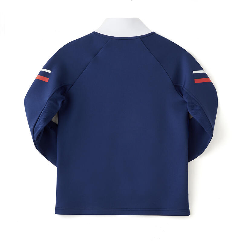 Sweatshirt Training Boost Bleu Marine Enfant