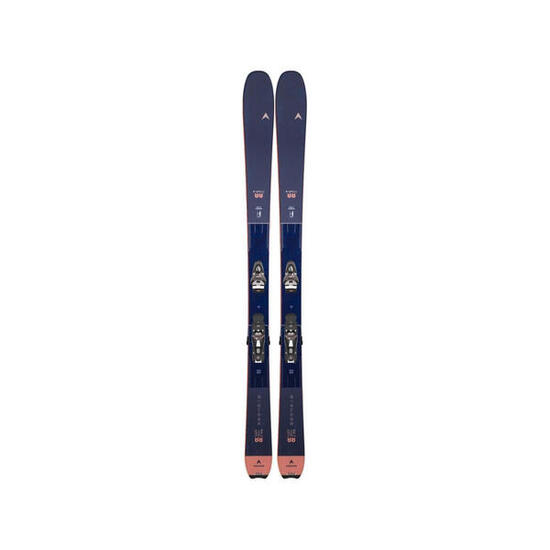 Paquete de esquís Dynastar E-Cross 88 + fijaciones SPX12 MTX, azul para mujer