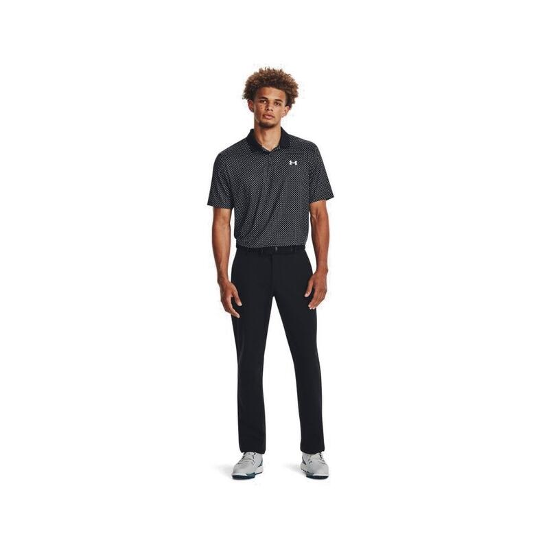 Polo De Golf Hombre Under Armour Negro