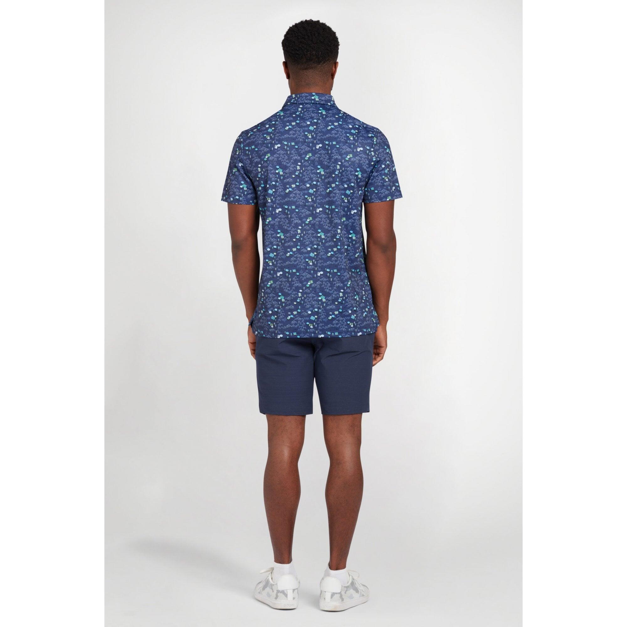 Original Penguin Pete In The Park Polo ASTRAL NIGHT 3/4